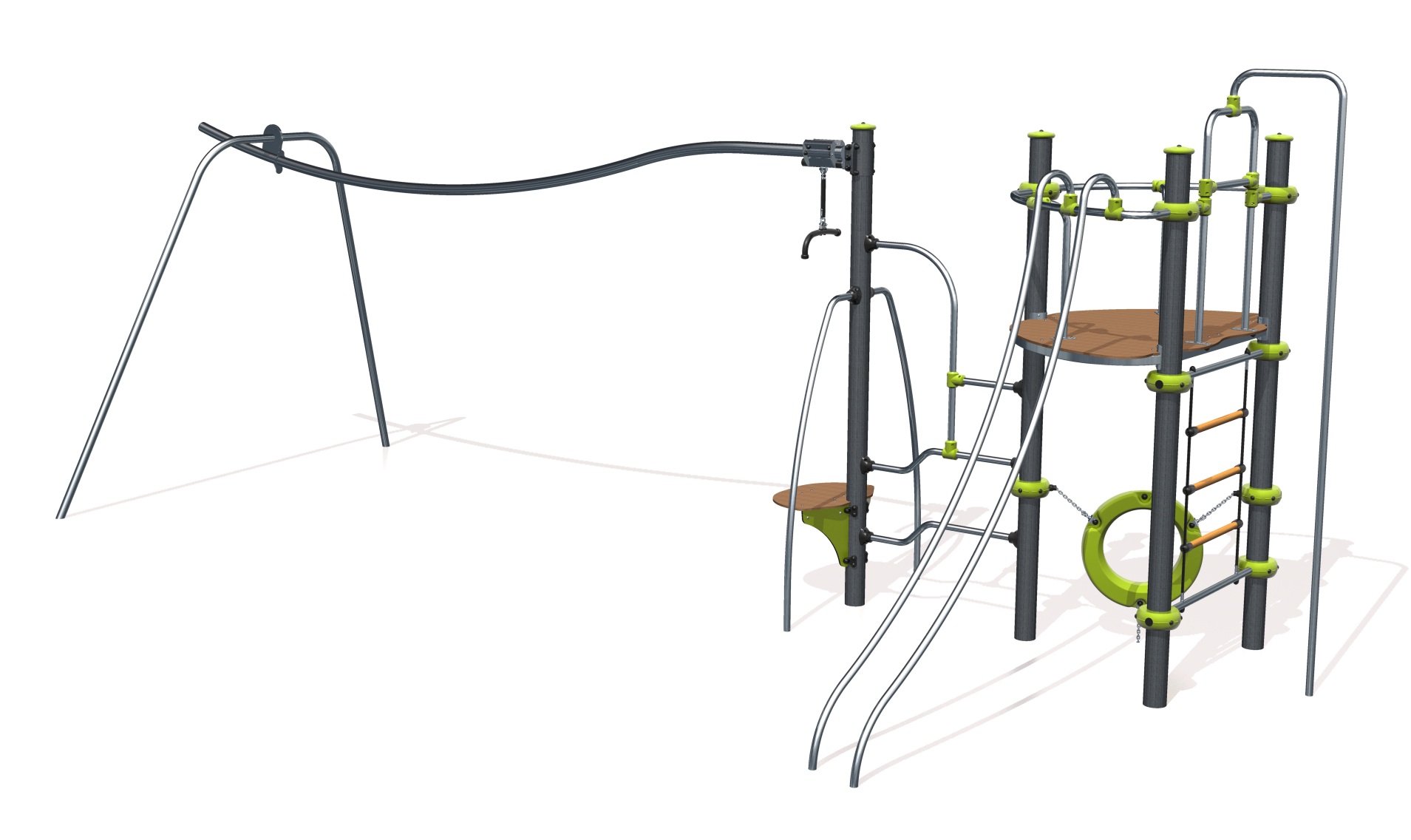 Portiques J470 Equipements Pour Aires De Jeux Suisse
