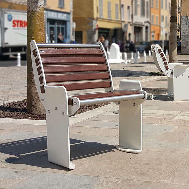 Banc Diva mobilier urbain