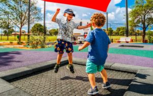 Proludic trampolines